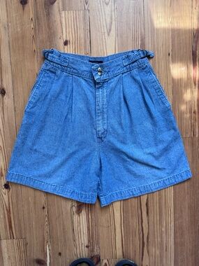High-Waist Denim Women’s Shorts